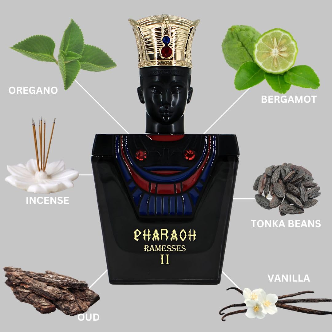 Bharara Pharaoh Ramesses II Eau De Parfum for Men 3.4oz