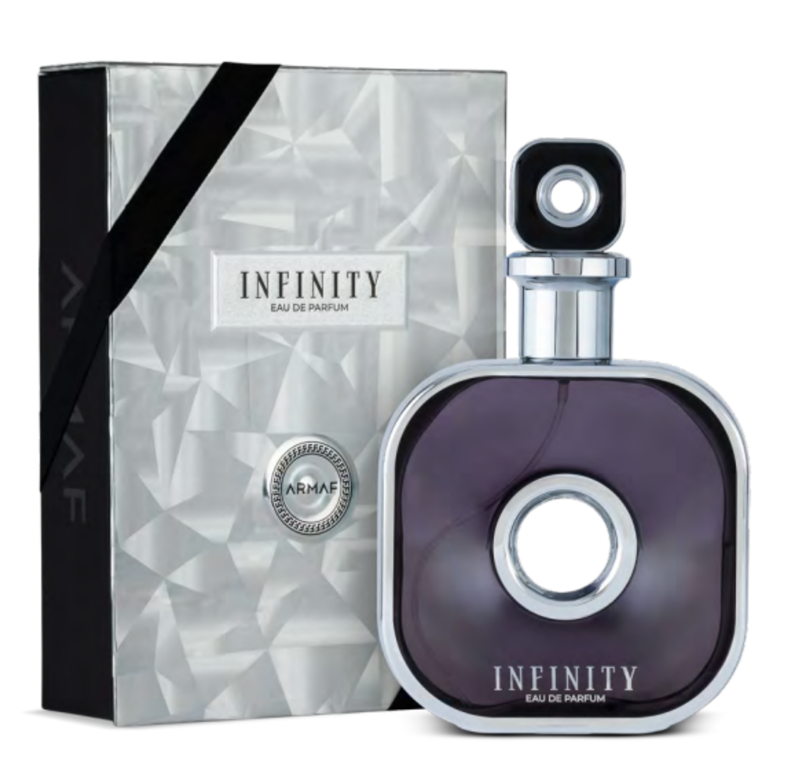 Armaf Infinity Silver Eau De Parfum for Men 3.4 Oz