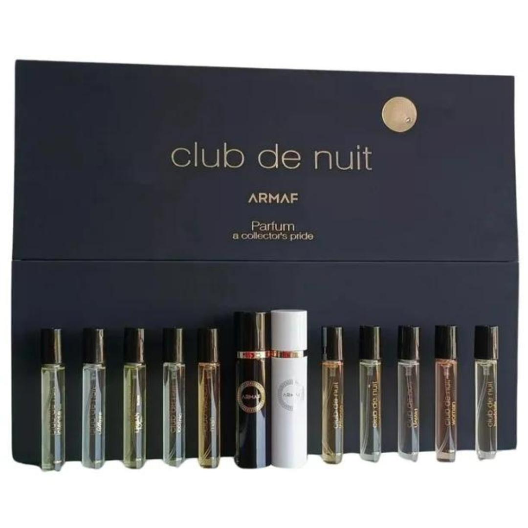 Armaf Club de Nuit Discovery Gift Set - 10 Club de Nuit Perfumes (0.3 oz/ 10 ml each)