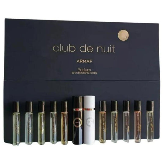 Armaf Club de Nuit Discovery Gift Set - 10 Club de Nuit Perfumes (0.3 oz/ 10 ml each)