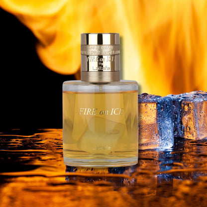 Lattafa Fire On Ice Eau de Parfum Spray Unisex 3.7 oz