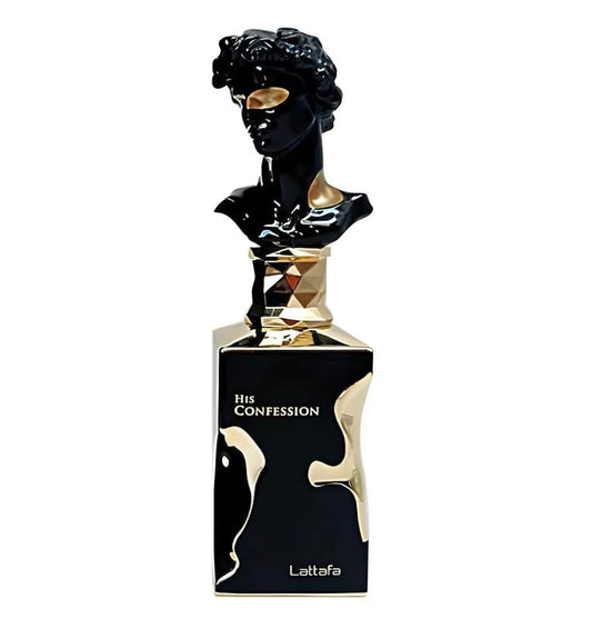 Lattafa His Confession Eau de Parfum Spray for Men - 3.4 oz / 100 ml