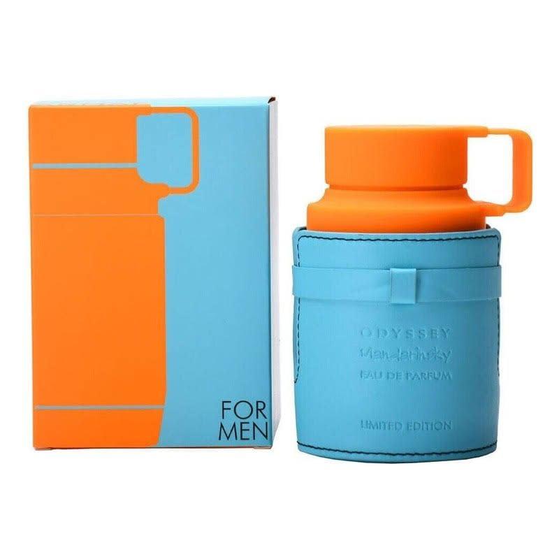 Armaf Odyssey Mandarin Sky 4-Piece Luxury Gift Set - Eau de Parfum - 3.4 oz, Body Spray 1.7 oz, Shower Gel 3.4 oz, Shampoo 8.4 oz Body Care Fragrance