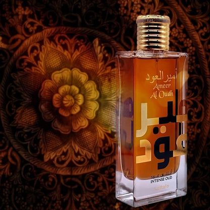 Lattafa Ameer Al Oudh Intense Oud Eau De Parfum Spray Men - 3.4 oz