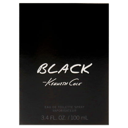 Kenneth Cole Black Eau de Toilette Spray Cologne for Men - 3.4 oz