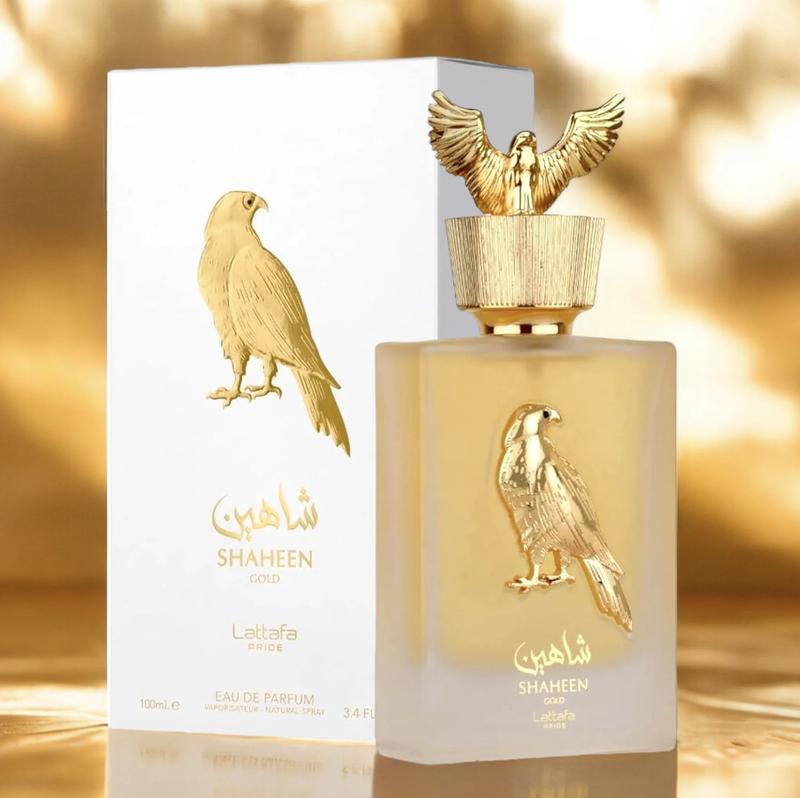 Lattafa Shaheen Gold for Unisex Eau de Parfum Spray - 3.4 oz