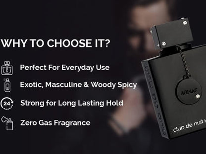 Armaf Club de Nuit Intense Men Eau De Toilette Spray for Men