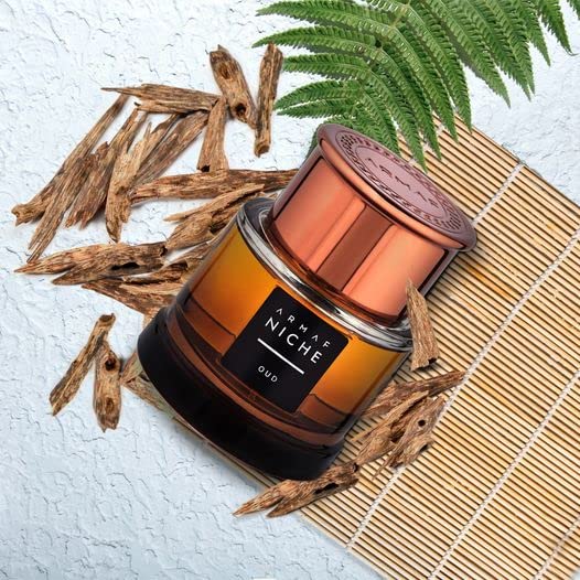 Armaf Niche Oud EDP Perfume Spray for Men - 3 oz