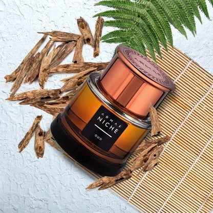 Armaf Niche Oud EDP Perfume Spray for Men - 3 oz