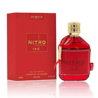 Dumont Nitro Red Eau De Parfum for Men 3.4 oz