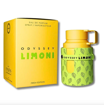 Armaf Odyssey Limoni Eau de Parfum Spray for Men 3.4 Oz