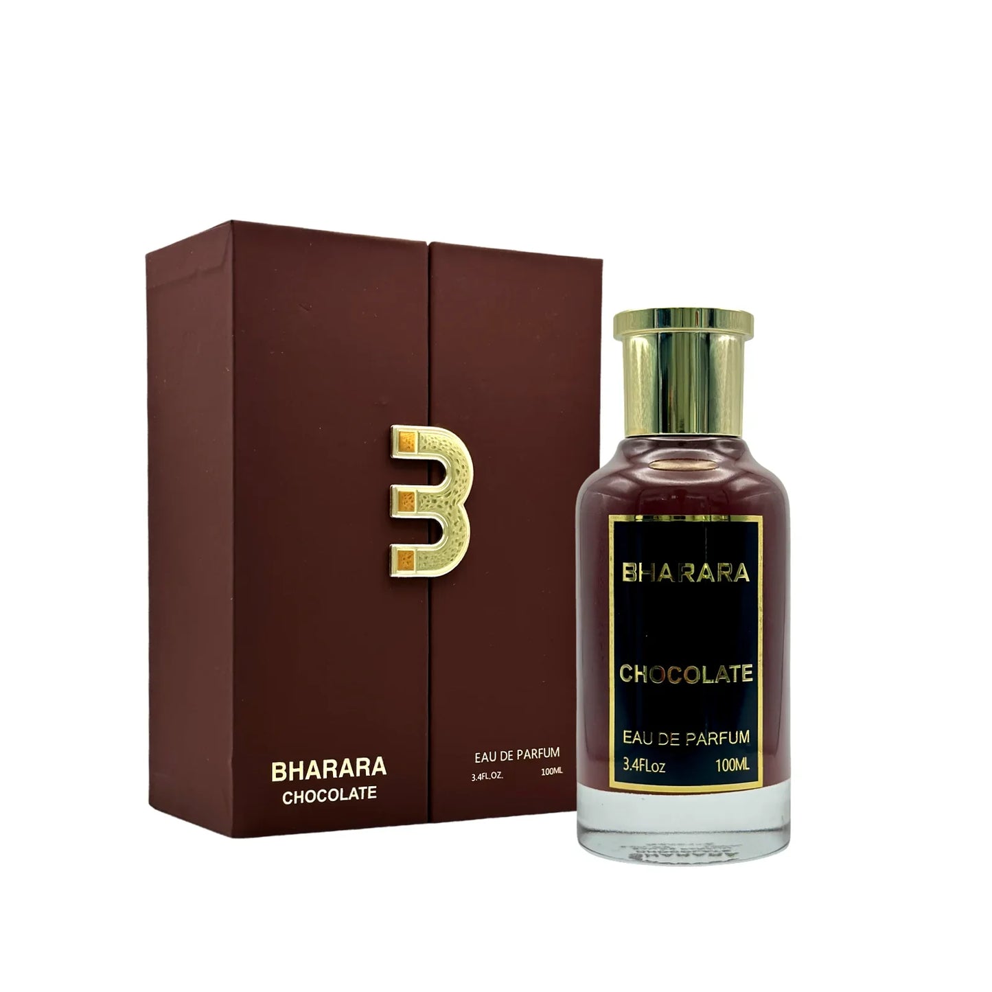 Bharara Chocolate Eau De Parfum Spray for Unisex 3.4oz