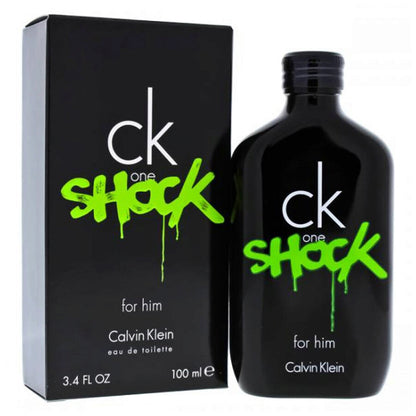 Calvin Klein CK One Shock for Men Eau de Toilette Spray – 3.3 oz / 6.7 oz
