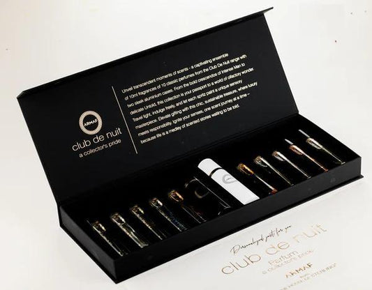 Armaf Club de Nuit Discovery Gift Set - 10 Club de Nuit Perfumes (0.3 oz/ 10 ml each)