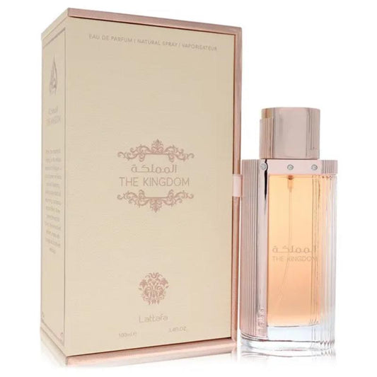 Lattafa The Kingdom Eau De Parfum Spray for Women - 3.4 oz
