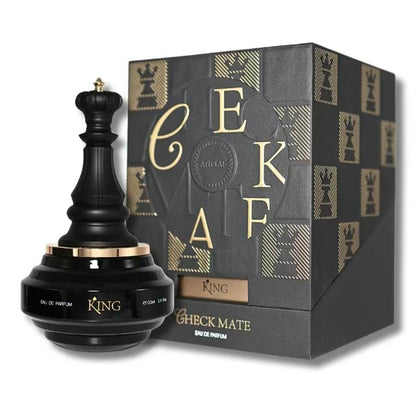 Armaf Checkmate King Eau de Parfum Spray for Men 3.4 oz