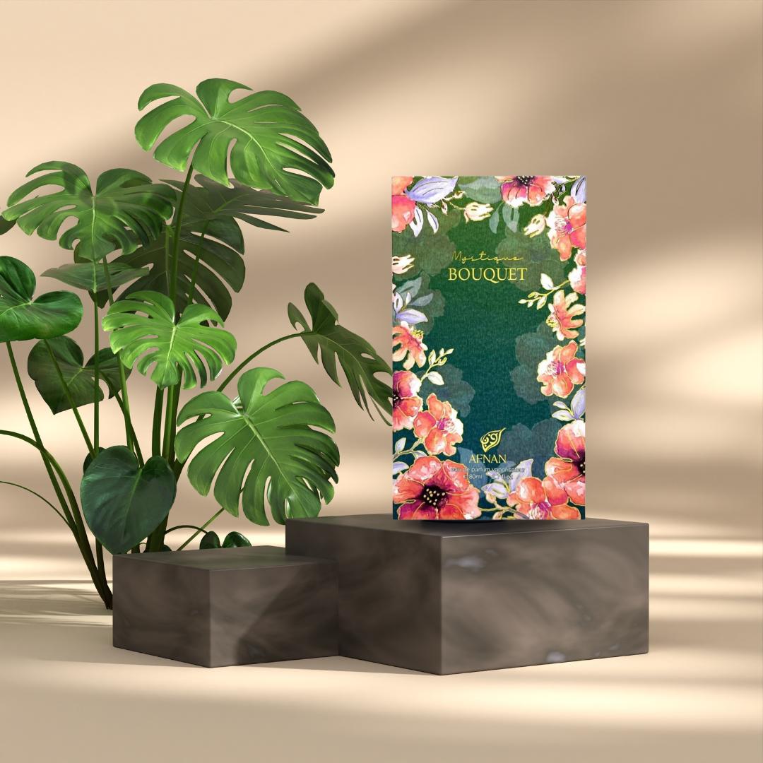 Afnan Mystique Bouquet Eau de Parfum Spray for Women, 2.7 oz