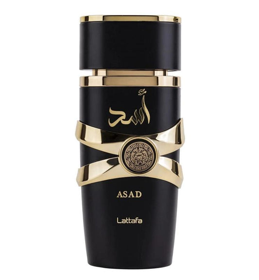 Lattafa Asad Eau de Parfum Spray for Men - 3.4 oz / 100 ml Deodorant Gift
