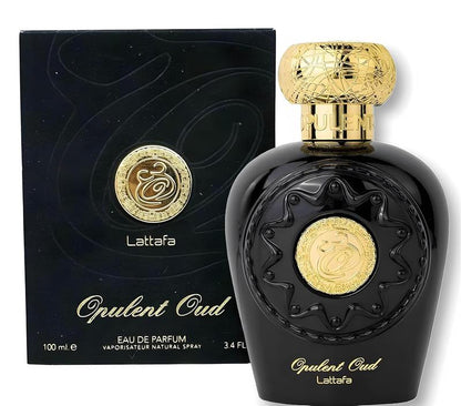 Lattafa Opulent Oud Eau de Parfum Unisex Spray - 3.4 oz