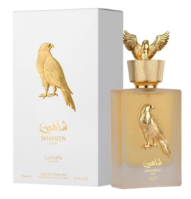 Lattafa Shaheen Gold for Unisex Eau de Parfum Spray - 3.4 oz