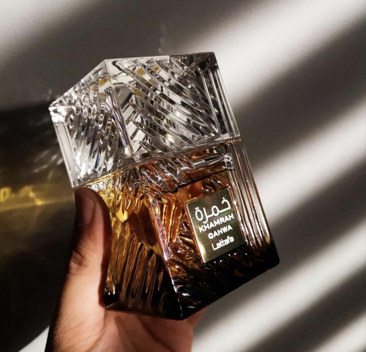 Lattafa Khamrah Qahwa EDP Perfume Unisex Spray 3.4 oz