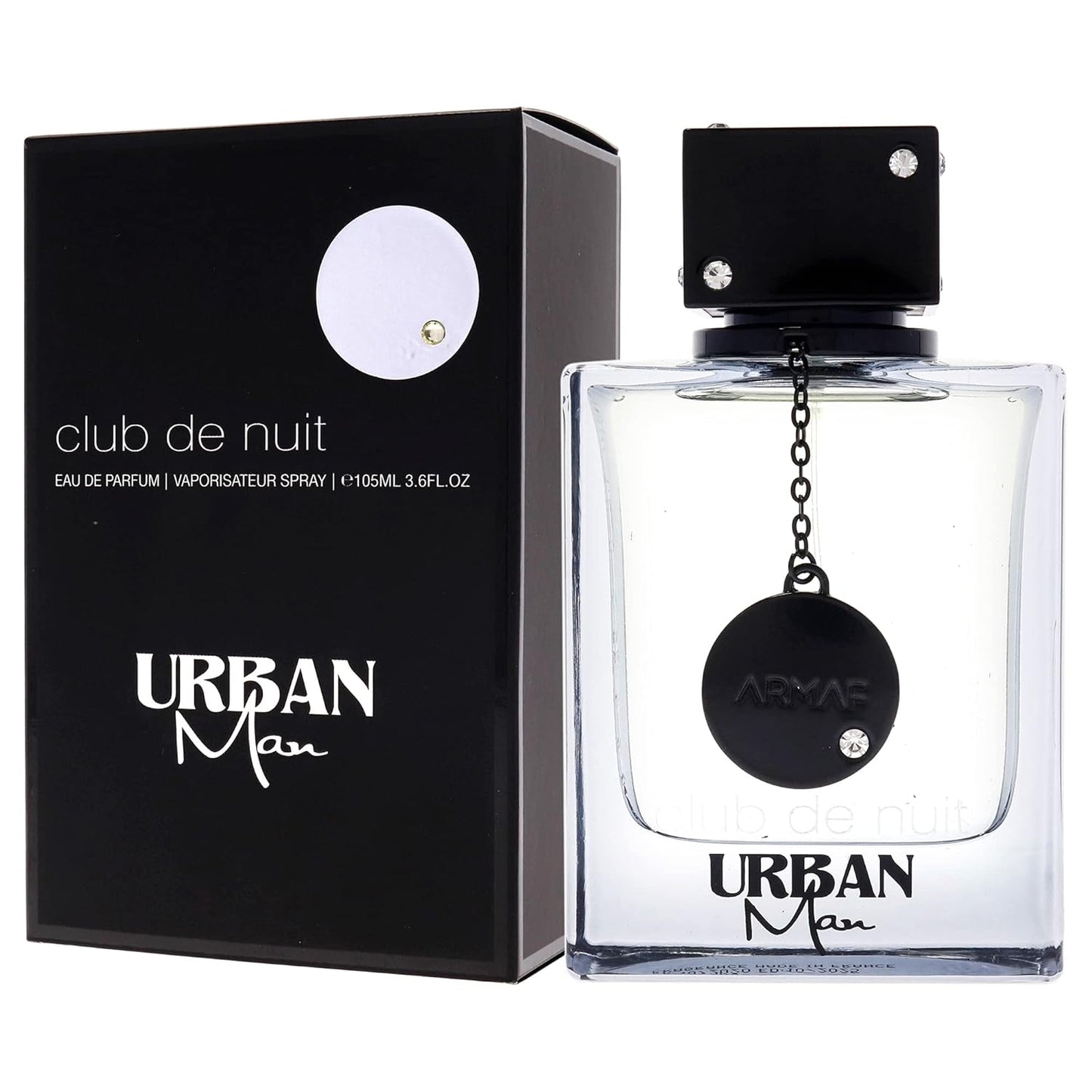 Armaf Club de Nuit Urban Man Eau De Parfum Spray for Men - 3.6 oz