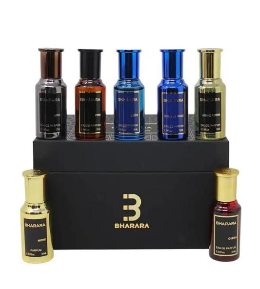 Bharara Miniature Collection Gift Set Unisex Perfume For Men & Women Eau de Parfum 7 pcs x 10ml