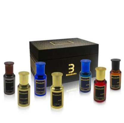 Bharara Miniature Collection Gift Set Unisex Perfume For Men & Women Eau de Parfum 7 pcs x 10ml