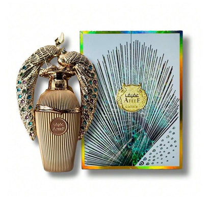 Lattafa Afeef for Unisex Eau de Parfum Spray - 3.4 oz / 100 ml Fragrance Peach