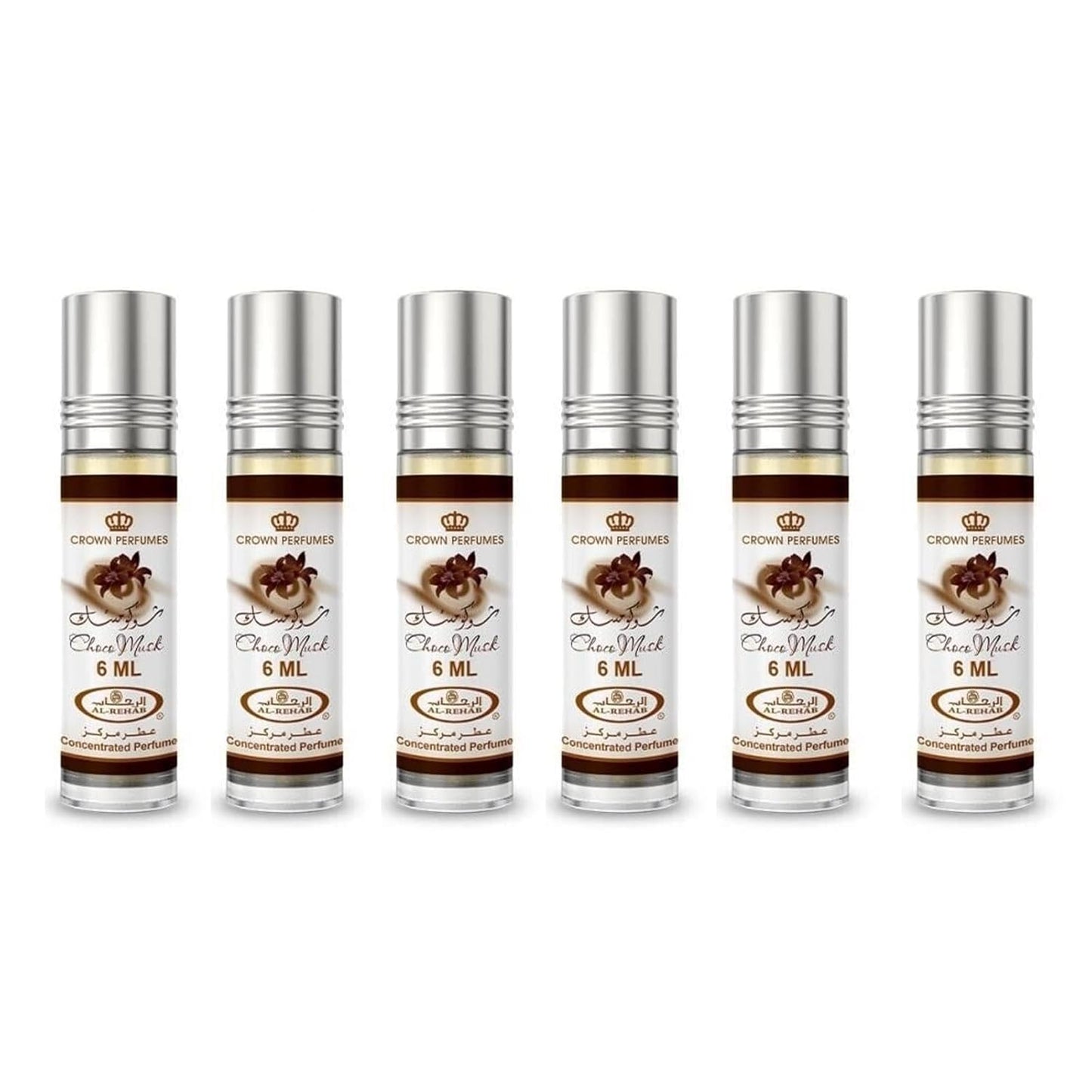 Choco Musk Concentrated Perfume Oil Roll-On - 0.2 oz / 6 ml by Al-Rehab - (Box of 6)
