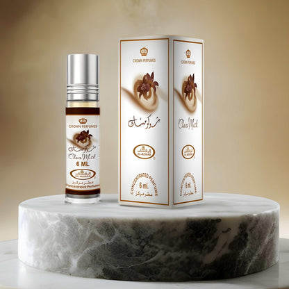 Choco Musk Concentrated Perfume Oil Roll-On by Al Rehab - 0.2 oz / 6 ml Fragrance Vanilla