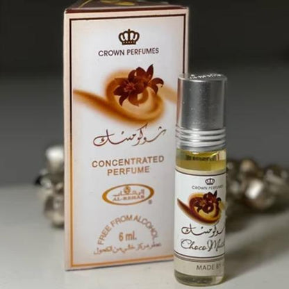 Choco Musk Concentrated Perfume Oil Roll-On by Al Rehab - 0.2 oz / 6 ml Fragrance Vanilla