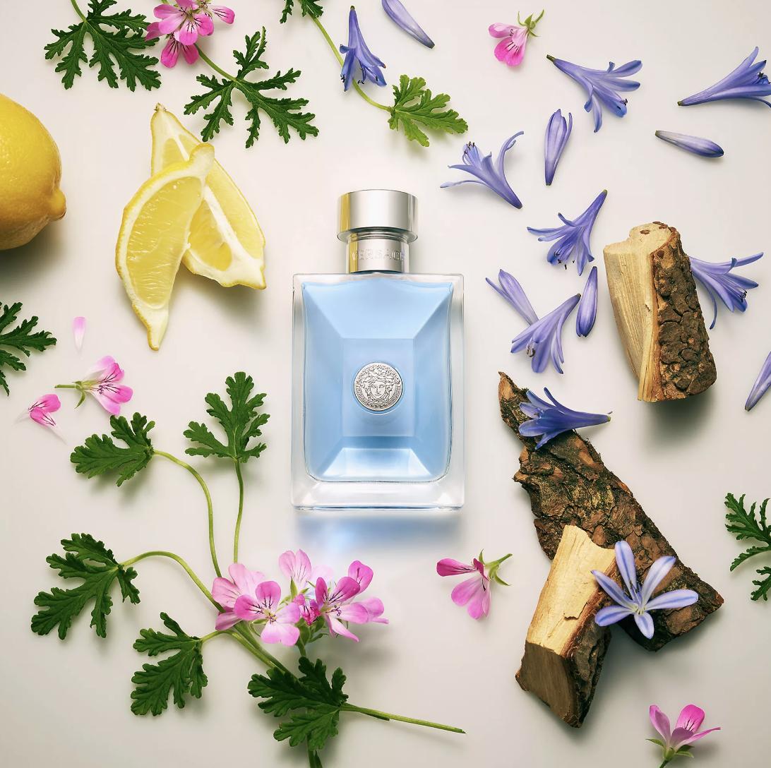 Versace Pour Homme Eau de Toilette for Men 3.4 oz / 100 ml