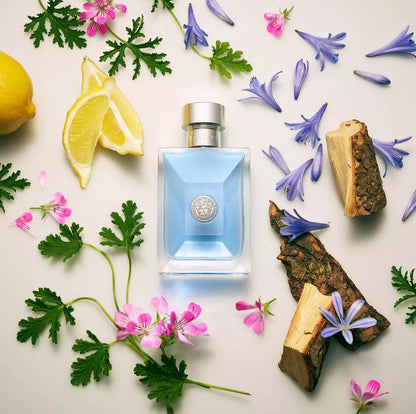 Versace Pour Homme Eau de Toilette for Men 3.4 oz / 100 ml