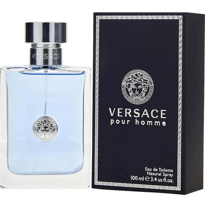 Versace Pour Homme Eau de Toilette for Men 3.4 oz / 100 ml