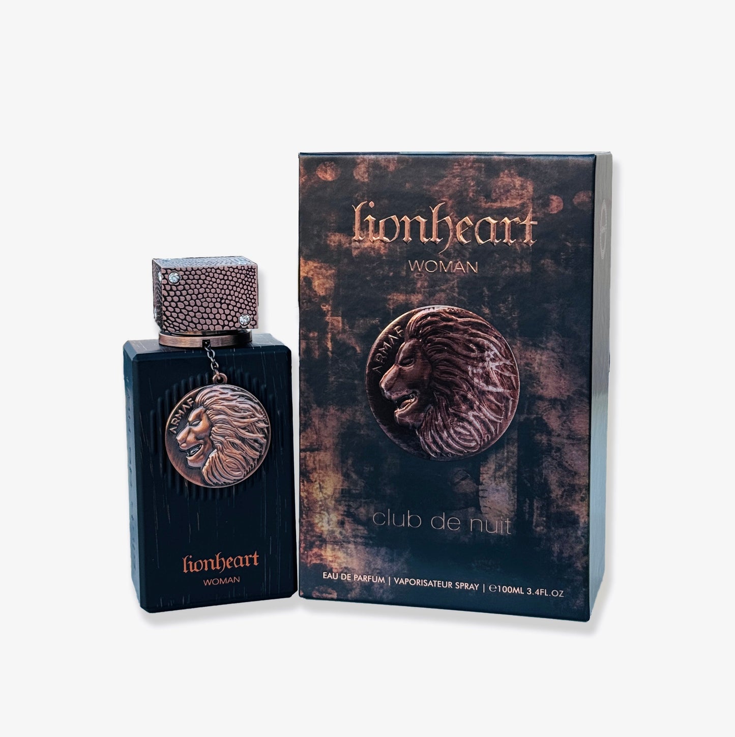Armaf Club De Nuit Lionheart Eau de Parfum Spray for Women 3.4 oz