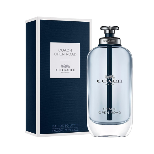 Coach Open Road Eau De Toilette for Men 3.4 oz